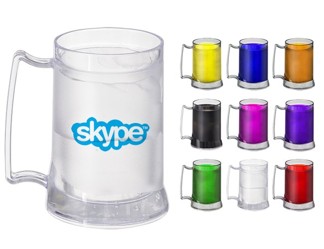 Caneca Acrílica c/Gel 450ml 6719 Personalizada